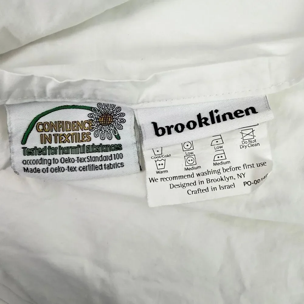 Brooklinen White Flat Sheet Queen Size